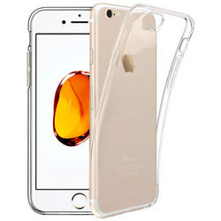 ESCASE 苹果iPhone7手机壳 全包透明硅胶防摔TPU保护套软壳 4.7英寸
