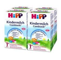 HiPP 喜宝 有机益生元益生菌婴幼儿奶粉1+段 600g/盒 4盒*3件