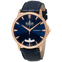 EDOX 依度 Les Bemonts 系列 83015-37R-BUIR 男士机械腕表