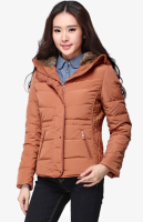 JEANSWEST 真维斯 JW-45-223003 8963 女士短款羽绒服*2件