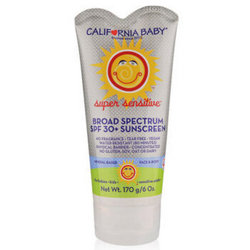 CALIFORNIA BABY 加州宝宝 婴幼儿童无香防晒霜 SPF30 170g*3件