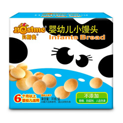 Bestme 贝斯美 婴幼儿小馒头50g/盒