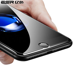 ESR亿色 iphone7钢化膜苹果7plus手机玻璃膜防指纹抗蓝光高清全屏