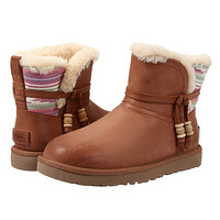 再降价：UGG australia Auburn Serape 女士短款雪地靴