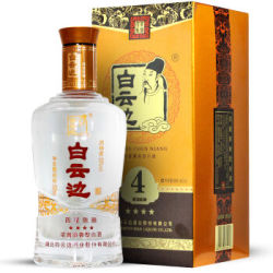 白云边 星级系列 四星 陈酿 53%vol 兼香型白酒 500ml 单瓶装