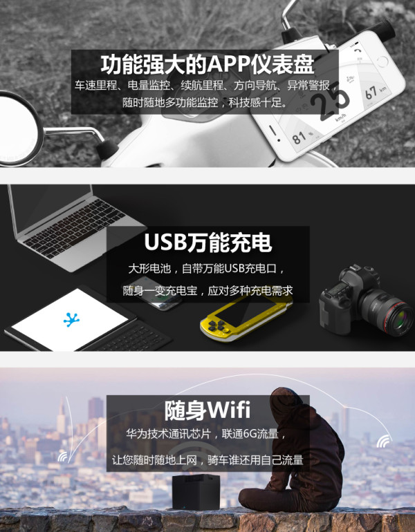 大形智能电动车电池