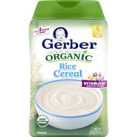 Gerber 嘉宝 婴幼儿辅食 有机大米米粉 一段 227g