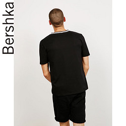 Bershka 08166111 男士情侣T恤衫 