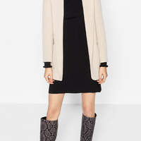 ZARA 07956666743 女士长版西装外套