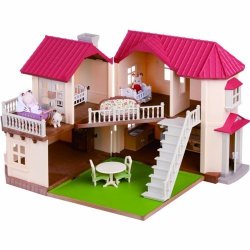Sylvanian Families 森贝儿家族 SF27568 灯光大屋礼品套装 *2件