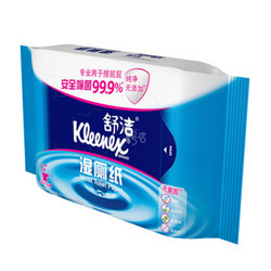 Kleenex/舒洁 湿厕纸家庭装*40片