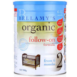BELLAMY‘S 贝拉米 有机婴儿奶粉 2段 900g 