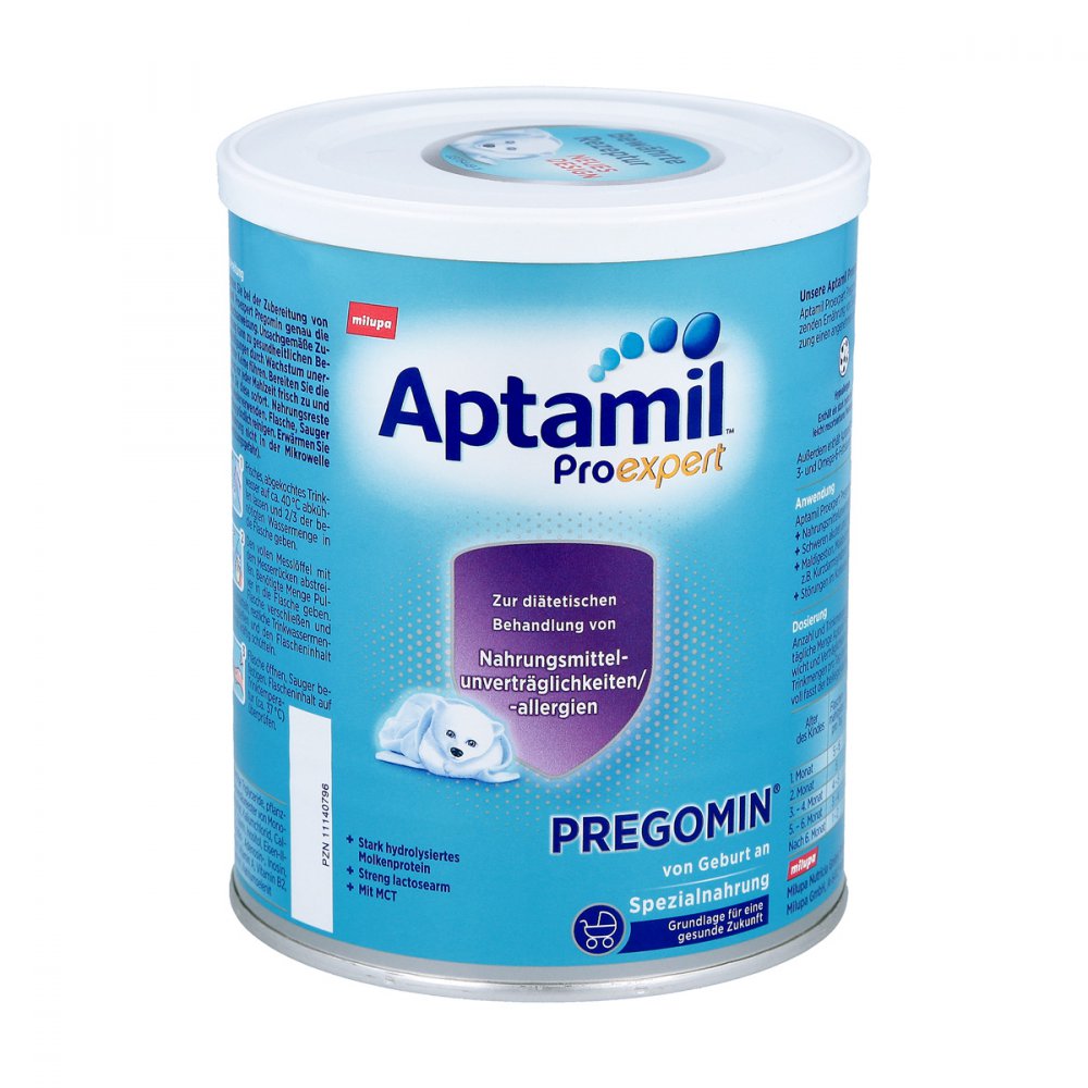 aptamil爱他美proexpertpregomin深度水解防过敏免敏无乳糖奶粉400g