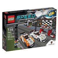 LEGO 乐高 超级赛车系列 75912 保时捷911GT终点站 