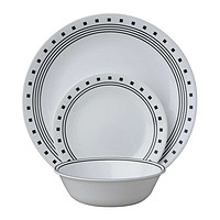 限中亚Prime会员：Corelle 康宁餐具 Livingware 18-Piece Dinnerware Set 18件套