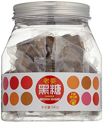 虎标 老姜黑糖块 红糖姜茶 独立包装 240g * 7瓶+凑单品