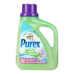 Purex 普雷克斯 双倍浓缩天然生态洗衣液 丁香白薰衣草 1.47L 美国原装进口