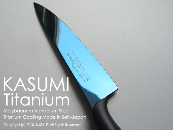Kasumi 霞钛系列剑形菜刀20cm 什么值得买