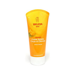 WELEDA 维蕾德 有机金盏花婴儿洗发水沐浴露二合一 200ml