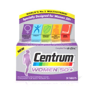 Centrum 善存 女性50+复合维生素 银片 30片