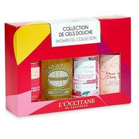 L'OCCITANE 欧舒丹 樱花甜扁桃芍药玫瑰沐浴套装 樱花沐浴啫喱75ml+芍药玫瑰沐浴啫喱75ml+甜扁桃沐浴啫喱75ml+皇后玫瑰沐浴啫喱75ml