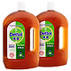 Dettol 滴露 皮肤衣物家居消毒液1.8L*2瓶能有效杀菌