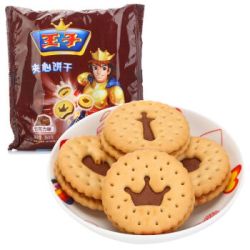 王子 夹心饼干 巧克力风味 360g
