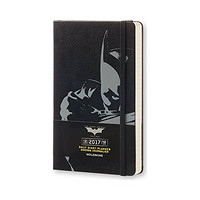 新低价：Moleskine 2017年12个月《蝙蝠侠》大号 每日规划本