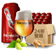 【苏宁易购超市】瓦伦丁烈性啤酒500mlx24听/箱
