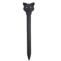 KIKKERLAND 4421C  黑猫LED圆珠笔 黑色