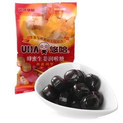 UHA 悠哈 蜂蜜生姜润喉糖 103g 