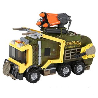 megabloks美高忍者神龟系列dpf82忍者神龟战车场景