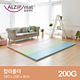 值友专享：Alzipmat 4段折叠式 PU爬行垫 200G 200*140*4cm（8色可选）