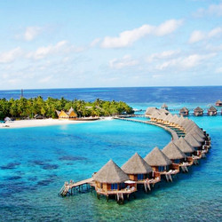 全国多地-马尔代夫蓝色美人蕉岛7日5晚（一价全包）