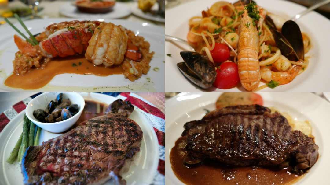 各大邮轮餐厅美食/娱乐设施大比拼(下篇)