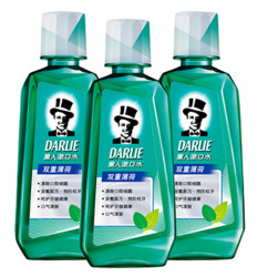 DARLIE 黑人 双重薄荷 漱口水 500ml*3瓶