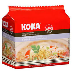 KOKA 可口牌黑椒蟹肉味快熟面425g（85克*5袋）*7