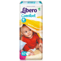 限plus会员：Libero 丽贝乐 婴儿纸尿裤 中号尿不湿M60片