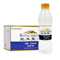 BEIDAHUANG 北大荒 国水 天然矿泉水 350ml*24*4件