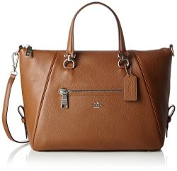 COACH 蔻驰 Pebbled Primrose 女士手提包