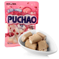 UHA 悠哈 普超PUCHAO 红豆软糖 100g