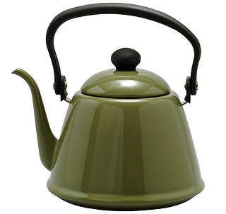 野田琺瑯 drip kettle II DK-200 珐琅水壶  2.0L 橙色