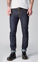 Nudie Jeans THIN FINN DRY TIGHT BROKEN 11OZ 男士牛仔裤