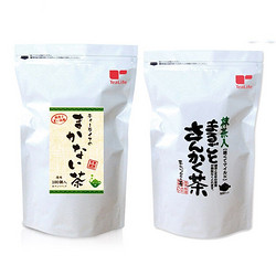 Tea Life 静冈绿茶*1袋+玄米抹茶混合茶*1袋