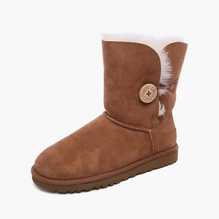 UGG australia Bailey Button 纽扣中筒雪地靴