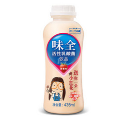 wei-chuan 味全 活性乳酸菌饮品 草莓味 435ml/瓶 