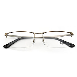 Ray·Ban 雷朋 ORX6281D 金属眼镜架+1.60非球面树脂镜片+珍视明蒸汽眼罩 10片