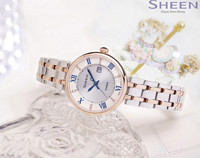 CASIO 卡西欧 SHEEN系列 SHE-4519SG-7A 太阳能女款腕表