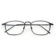  HAN 81867 纯钛眼镜架+1.60防蓝光镜片+珍视明眼贴 2片　