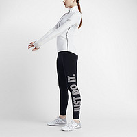 限S/M码：NIKE 耐克 PRO WARM GRAPHIC 女子保暖训练紧身裤